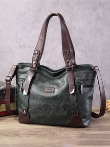 Vintage European Style Handbag - The Perfect Blend of Fashion and Functionality - 4 Colors
