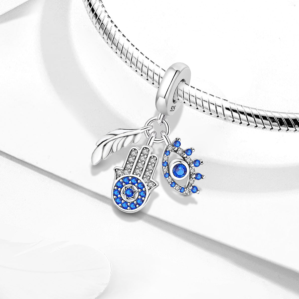 925 Sterling silver charm bead