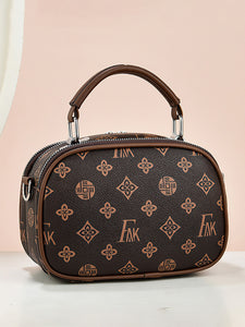 Versatile Shoulder Bag for Women: Retro Crossbody with Wide Strap & Bear Charm - 9 Colours