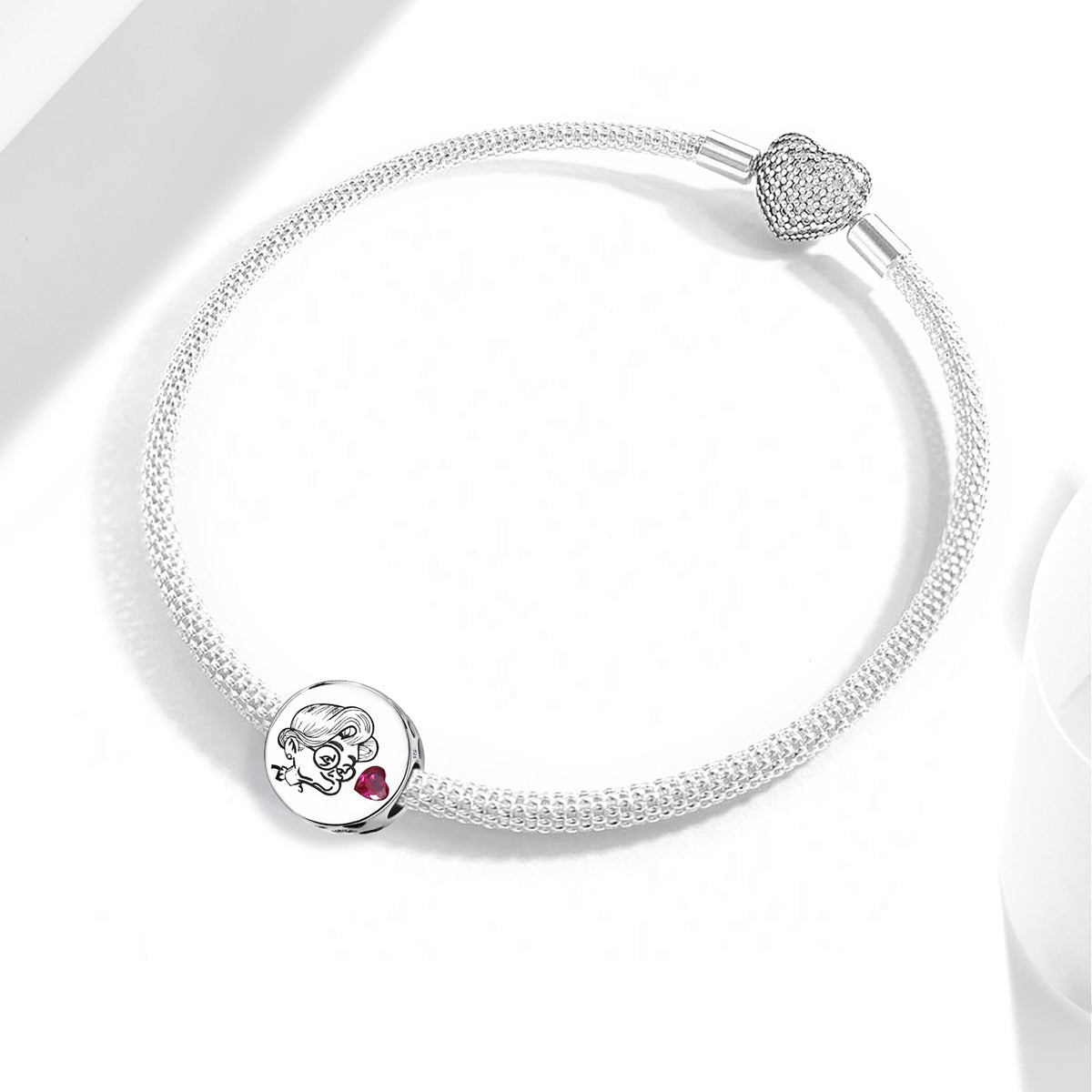 925 Sterling silver charm bead