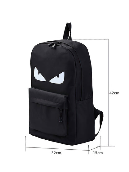 Glow-in-the-Dark Unisex Backpack – Trendy & Practical for School and Commuting