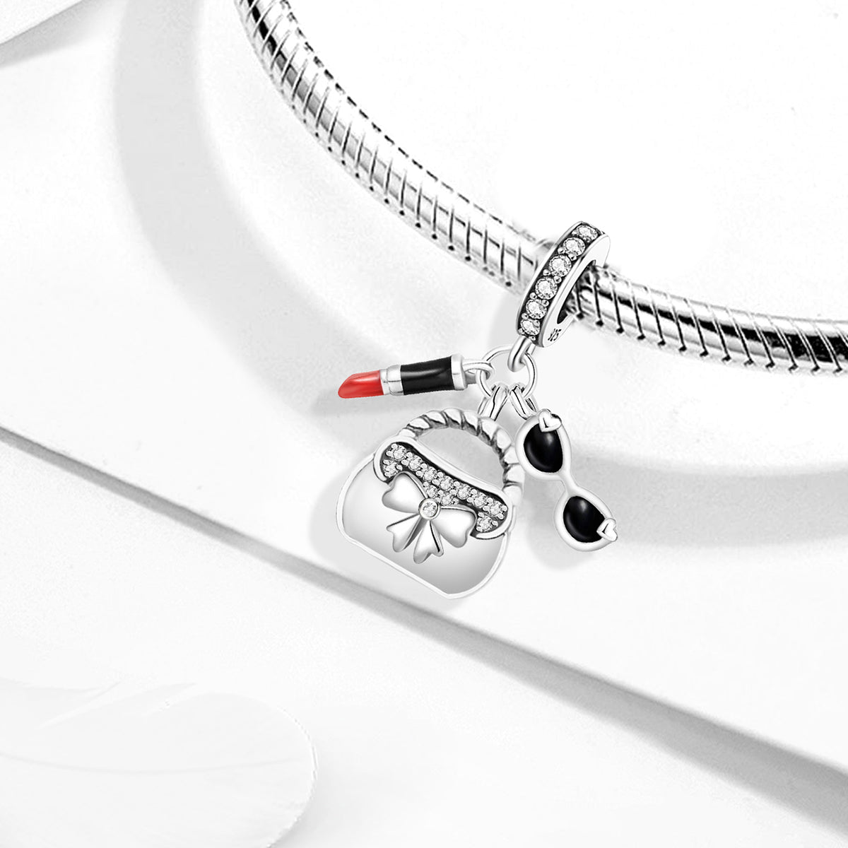 925 Sterling silver charm bead