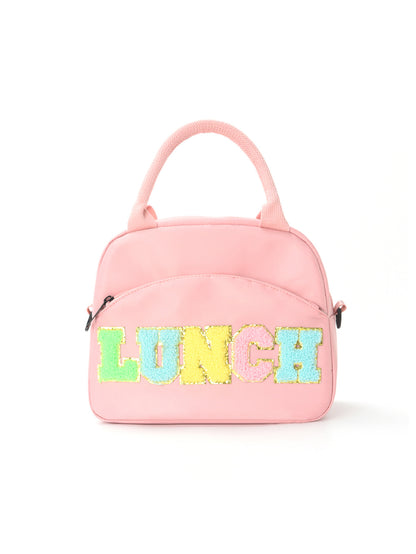 Embroidered lunch bag