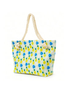 Bohemian geometric large-capacity handbag