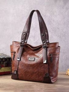 Vintage European Style Handbag - The Perfect Blend of Fashion and Functionality - 4 Colors