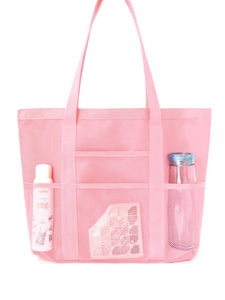 Multi-purpose foldable beach bag
