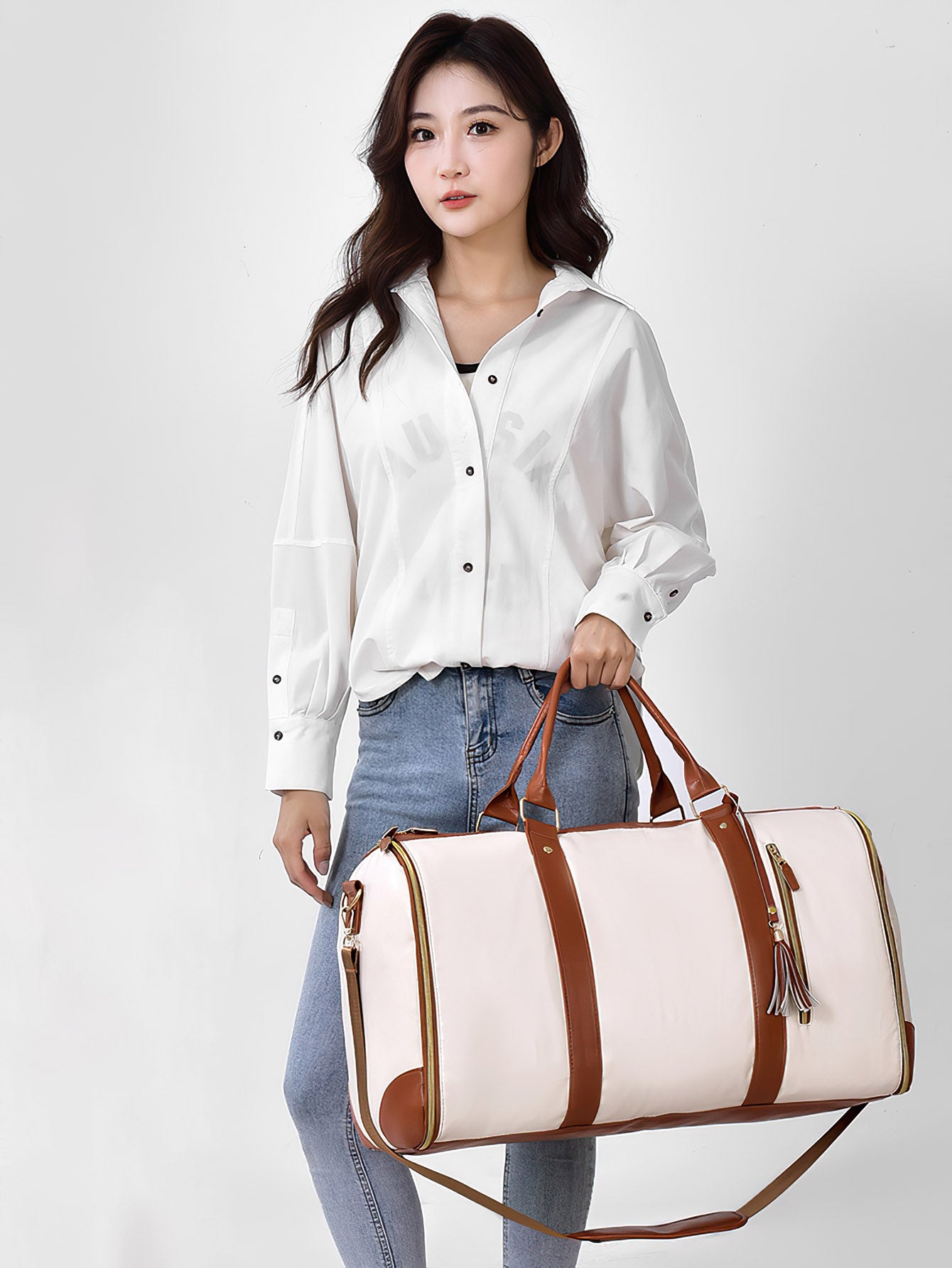 Versatile Foldable PU Travel Suitcase - Your Perfect Travel Companion - 3 Colors