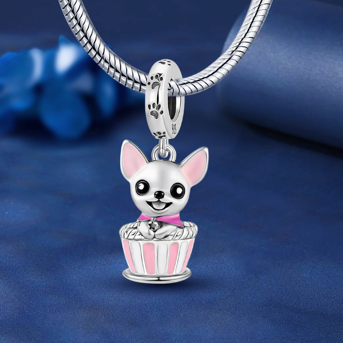 925 Sterling silver charm bead