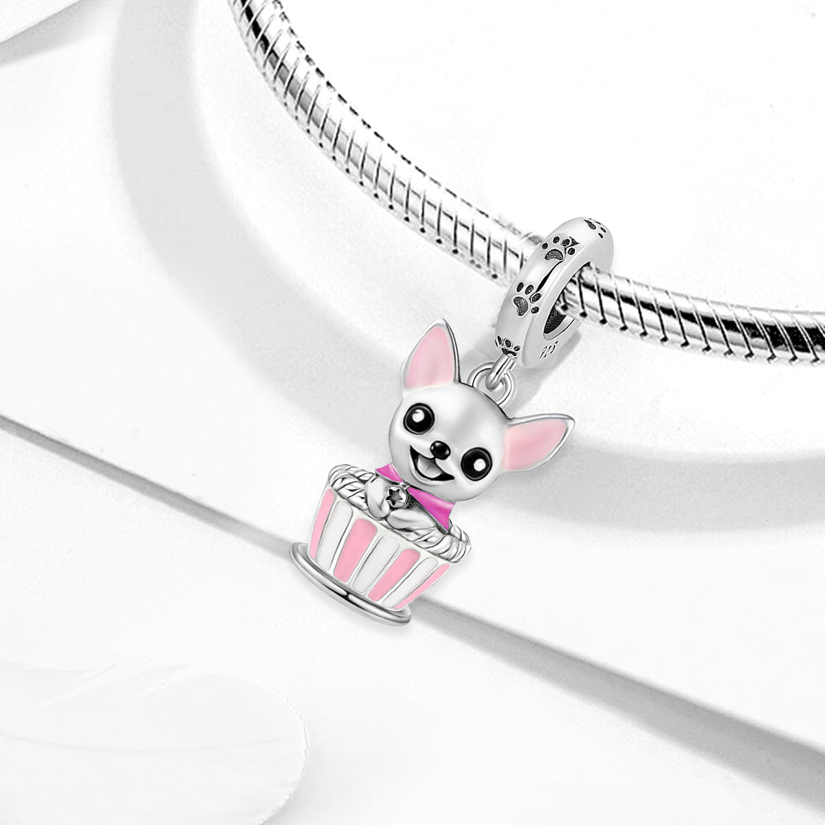 925 Sterling silver charm bead