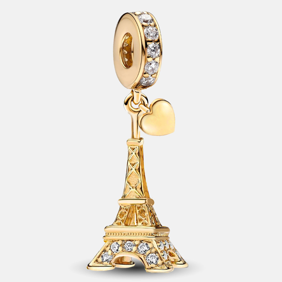 925 Sterling silver Eiffel Tower charm bead
