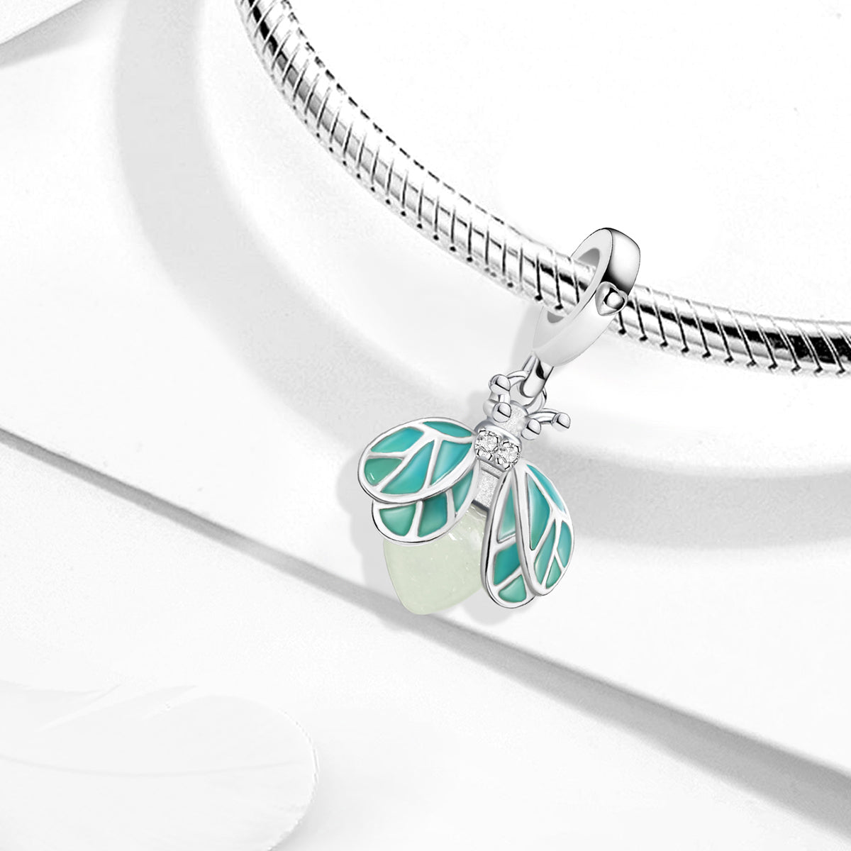 925 Sterling silver charm bead