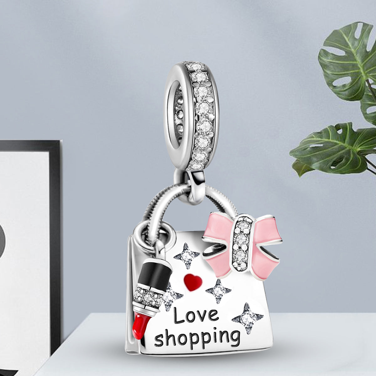 925 Sterling silver charm bead