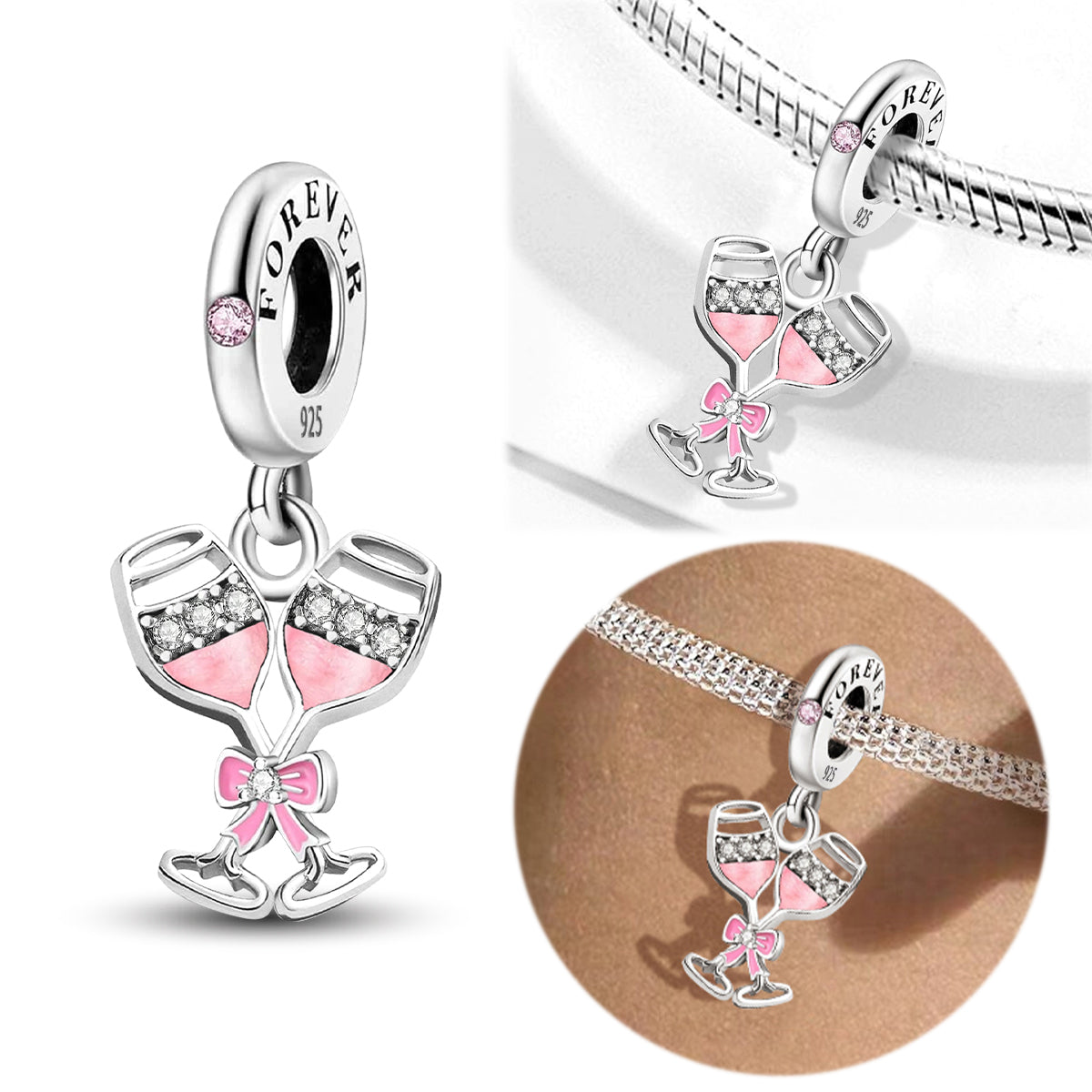 925 Sterling silver bead