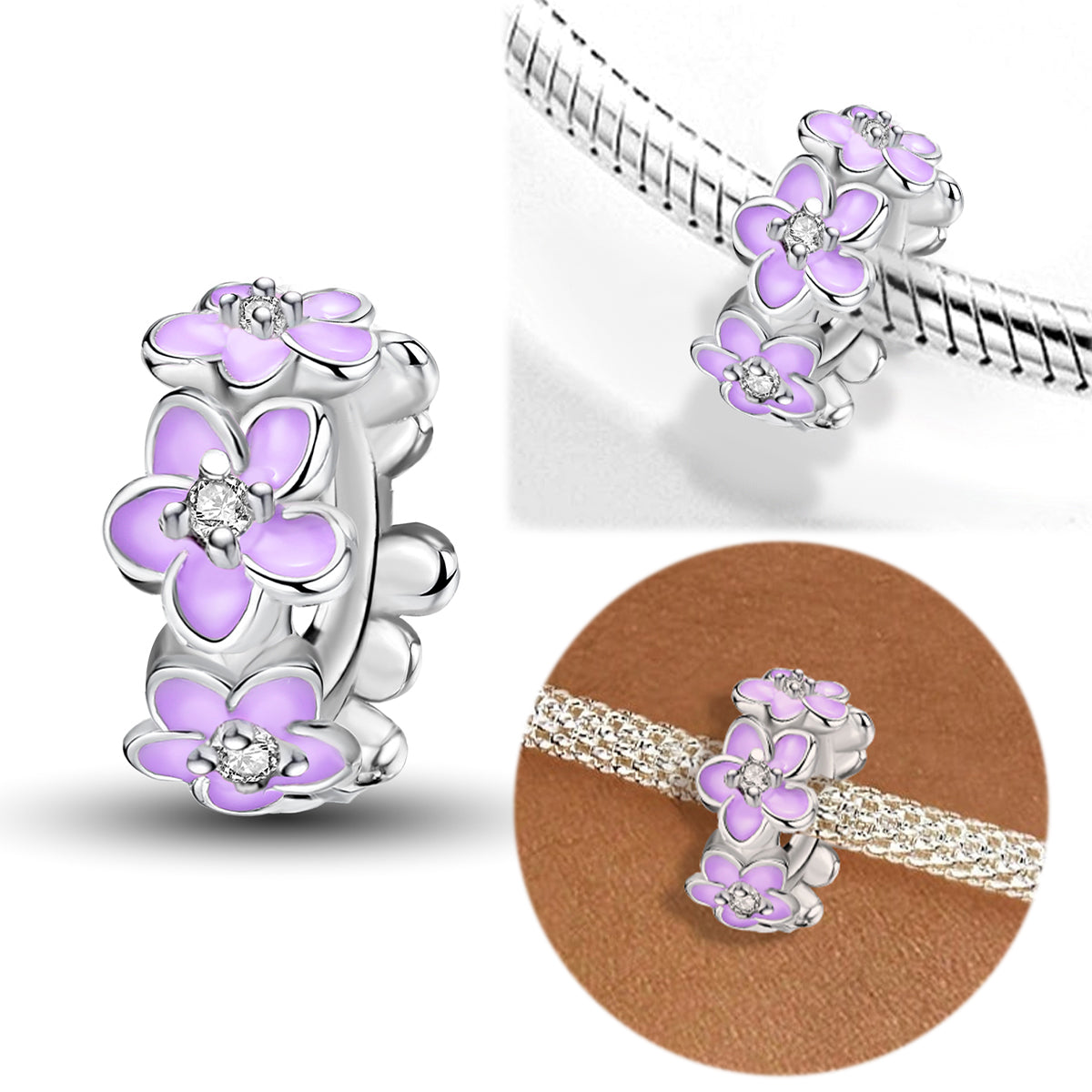 925 Sterling silver bead