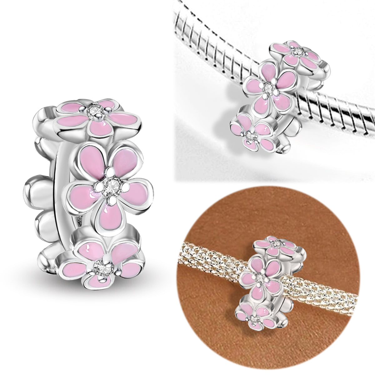 925 Sterling silver bead