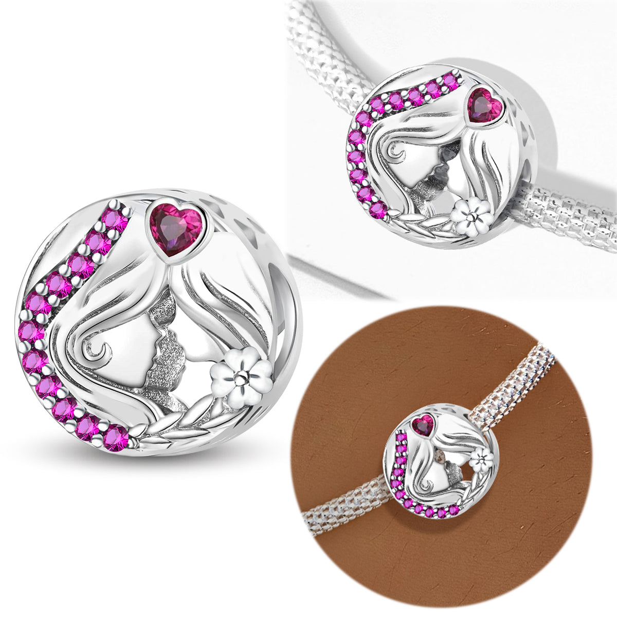 925 Sterling silver round bead