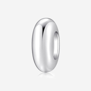 925 Sterling silver round charm bead