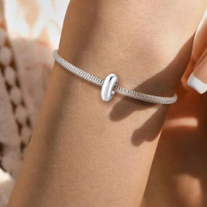 925 Sterling silver round charm bead