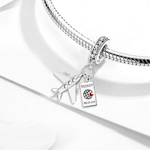 925 Sterling silver charm bead