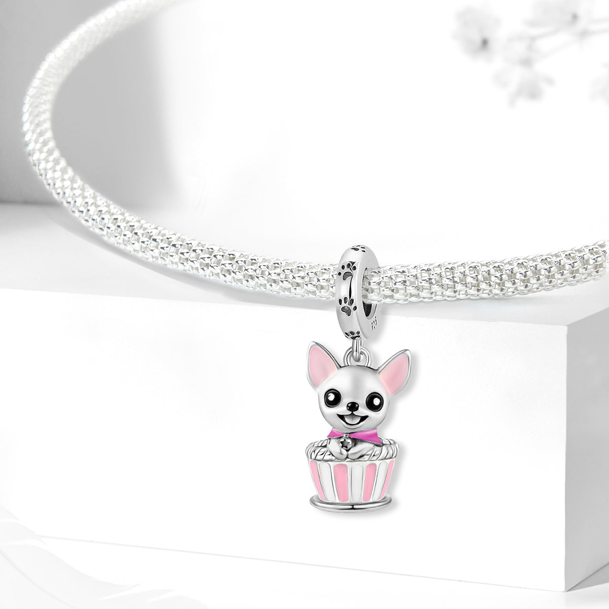 925 Sterling silver charm bead