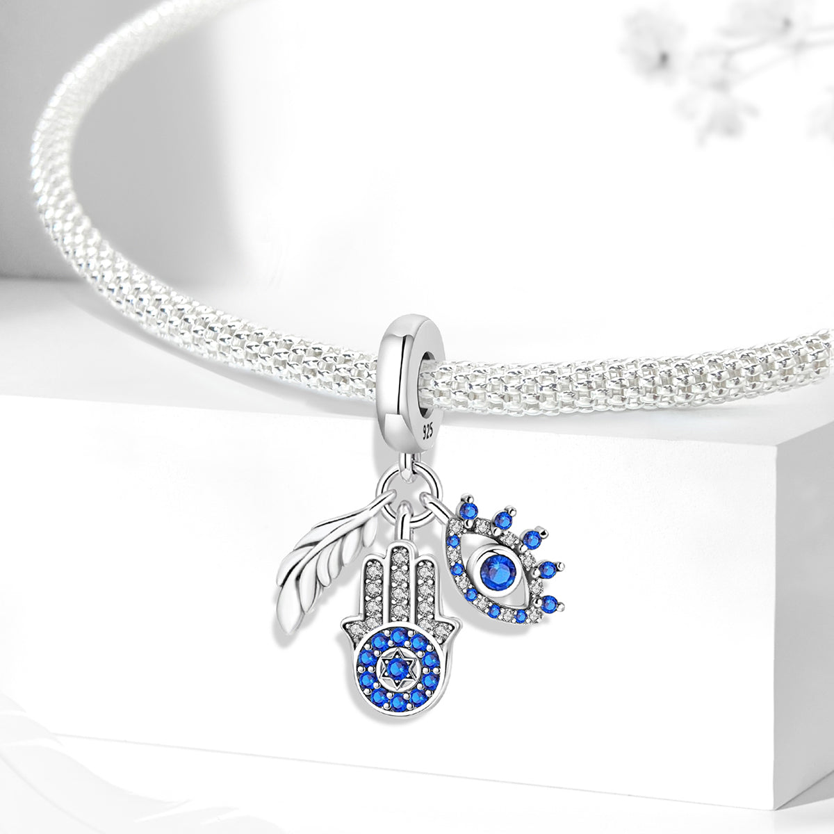 925 Sterling silver charm bead