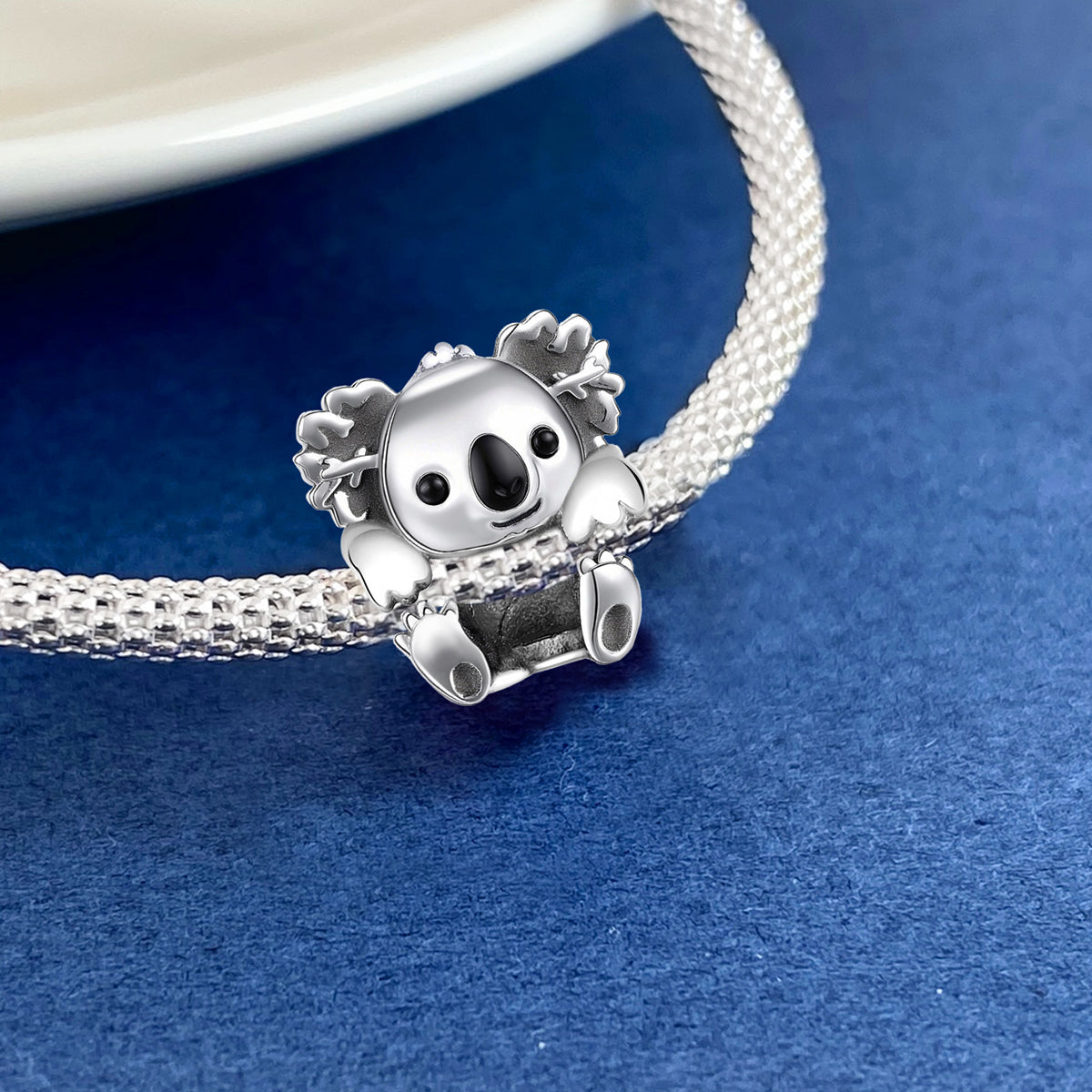 925 Sterling silver koala charm bead
