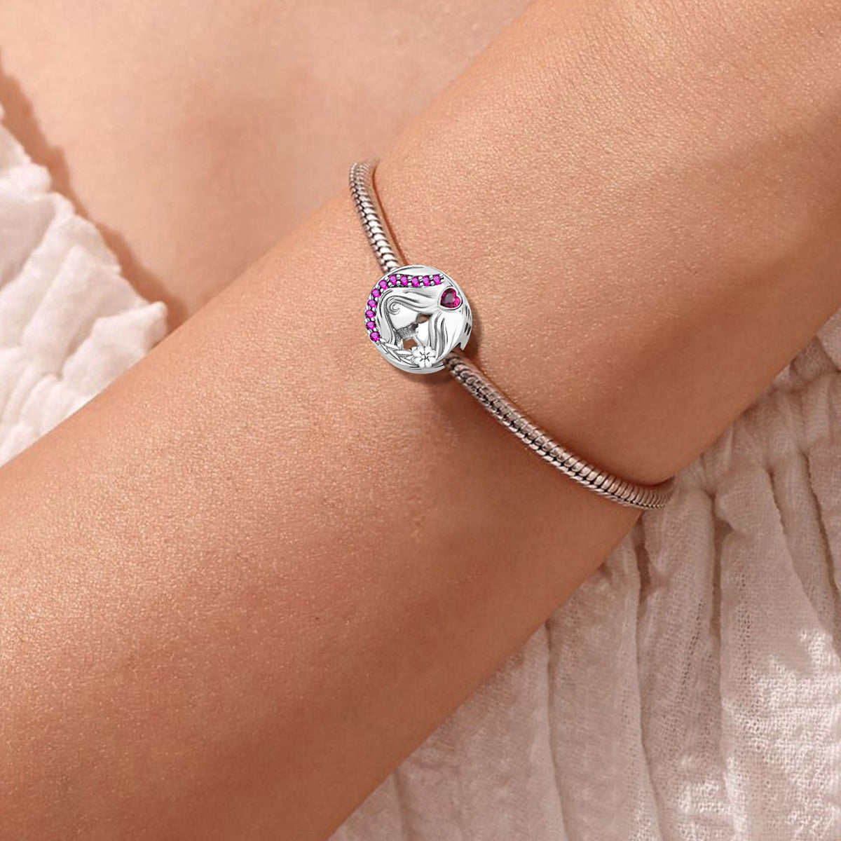 925 Sterling silver round bead