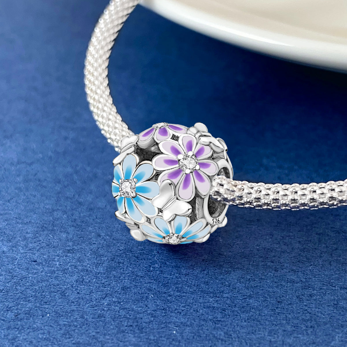 925 Sterling silver charm bead