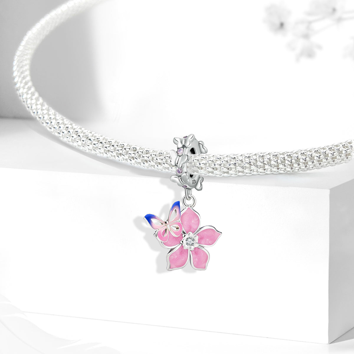 925 Sterling silver charm bead