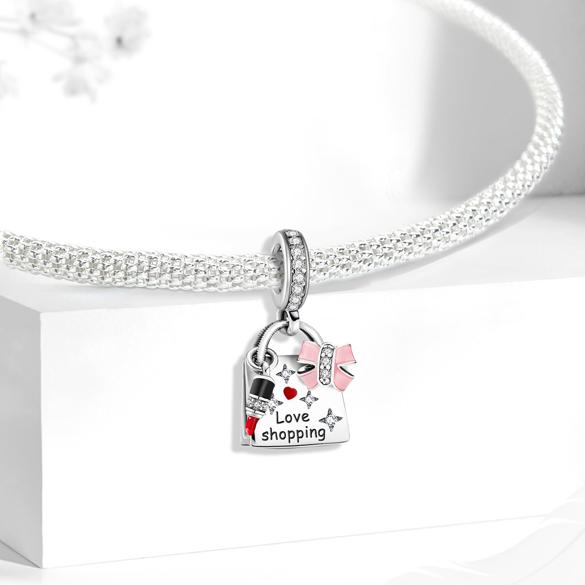 925 Sterling silver charm bead