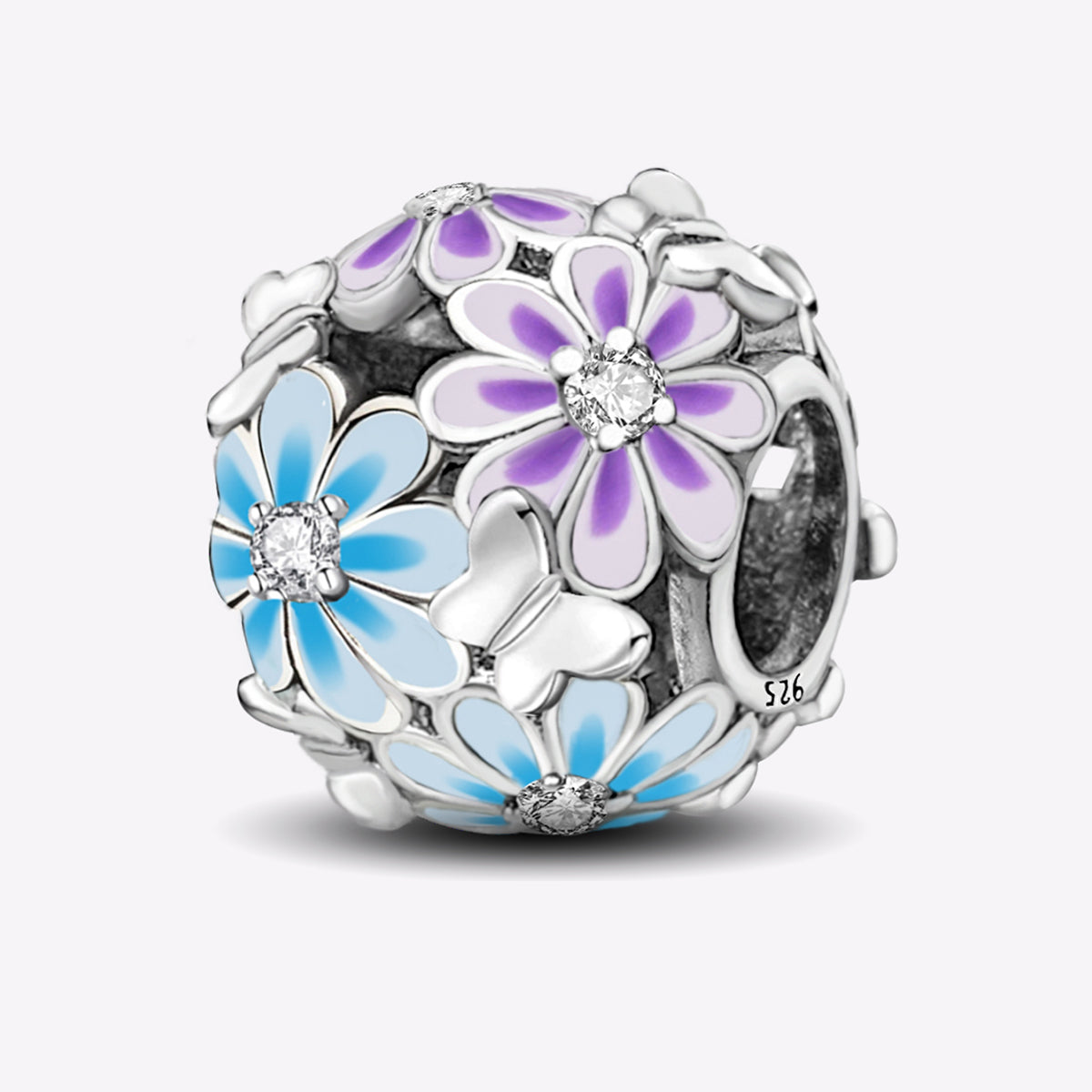 925 Sterling silver charm bead