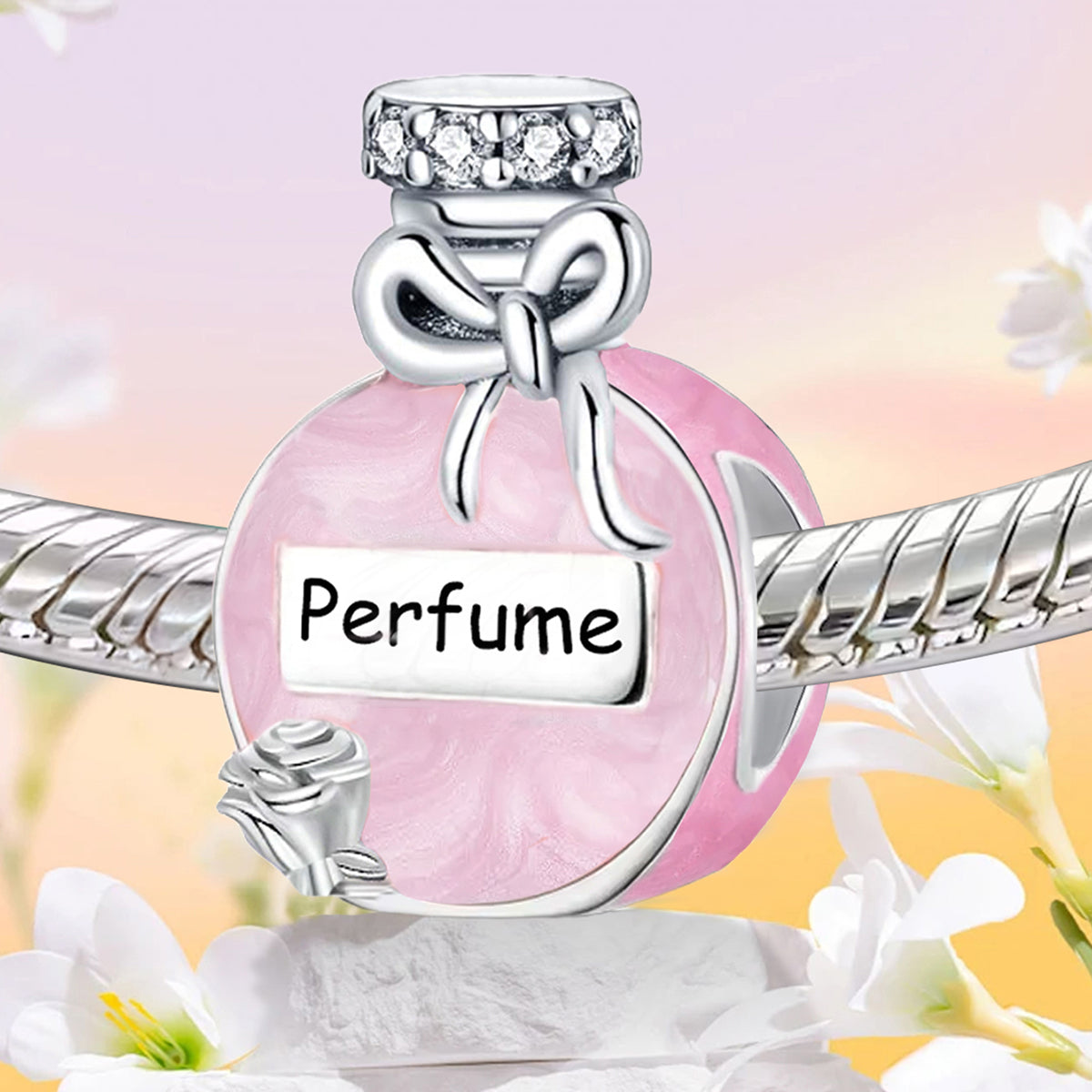 925 Sterling silver charm bead