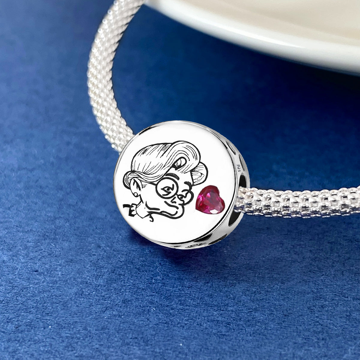 925 Sterling silver charm bead