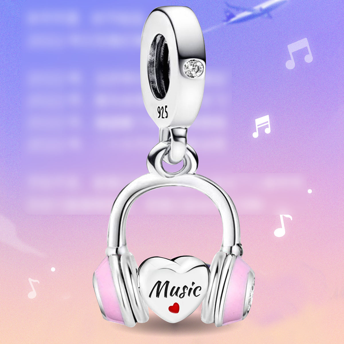 925 Sterling silver charm bead