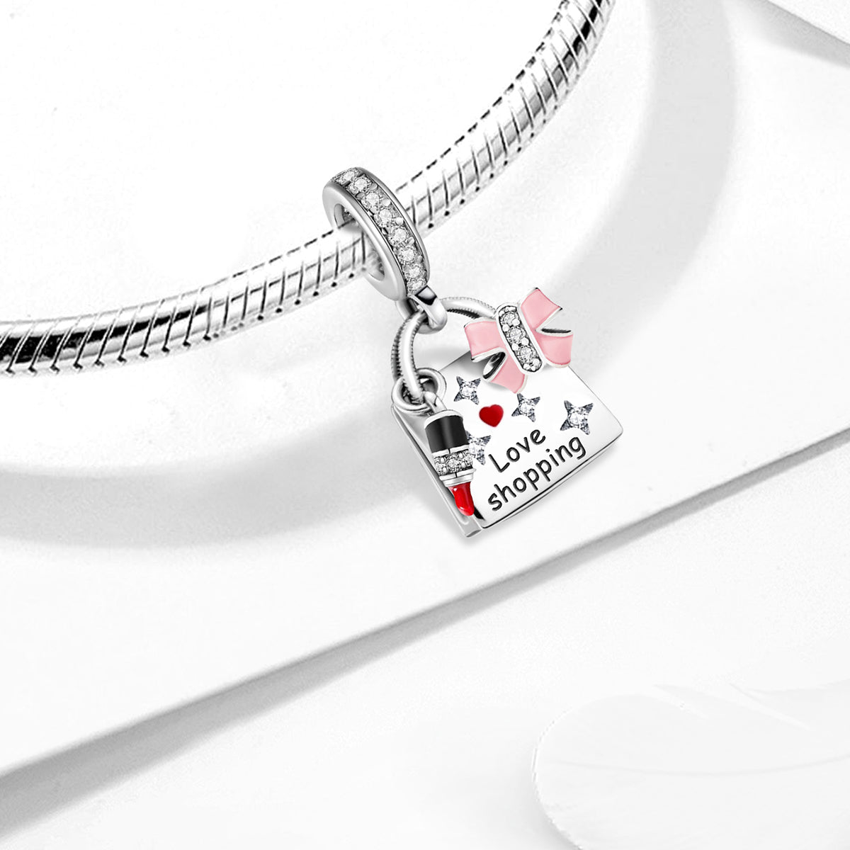 925 Sterling silver charm bead