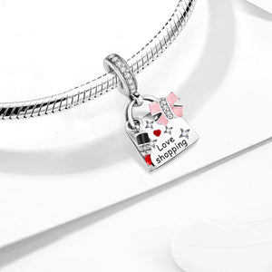 925 Sterling silver charm bead