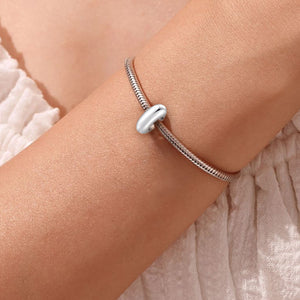 925 Sterling silver round charm bead