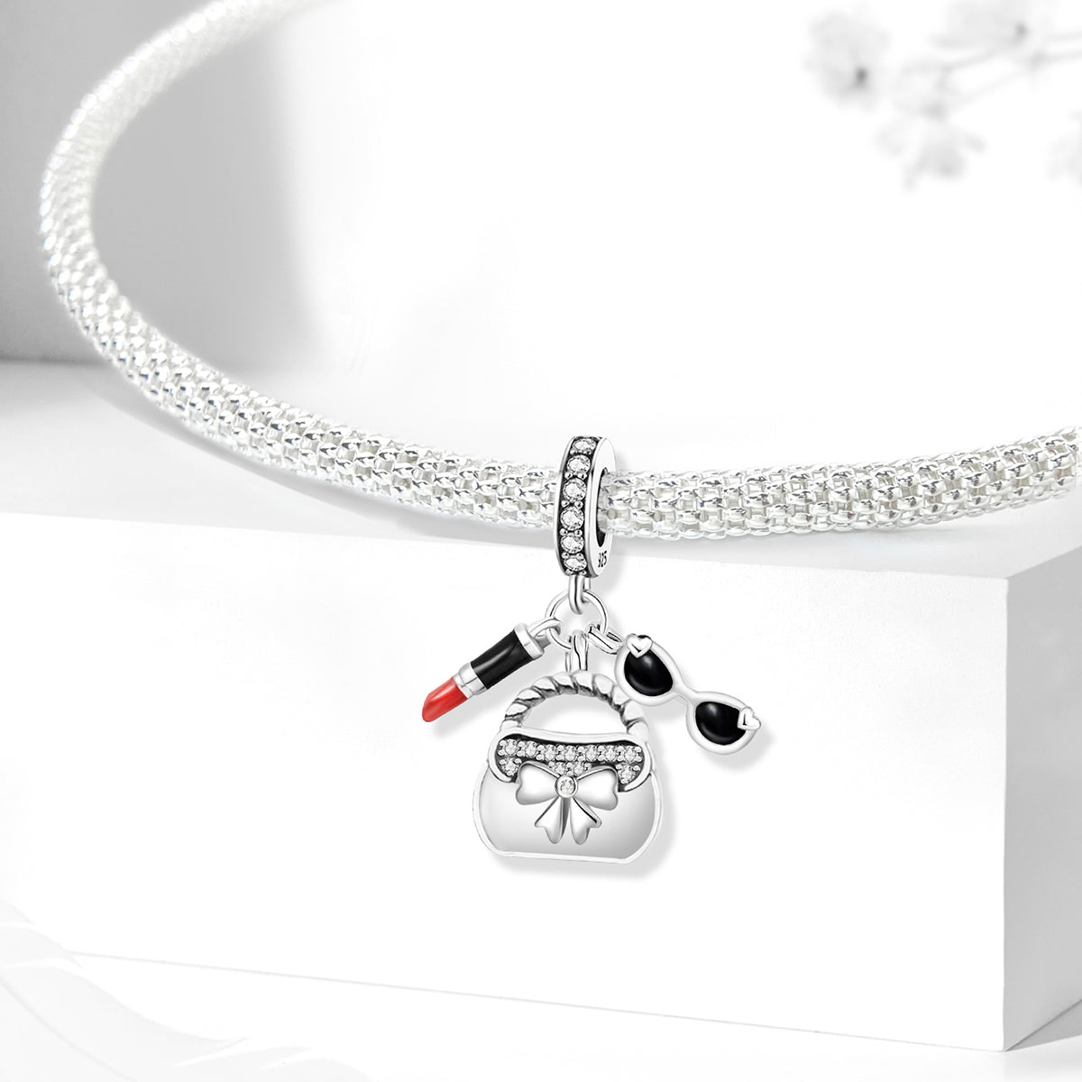 925 Sterling silver charm bead