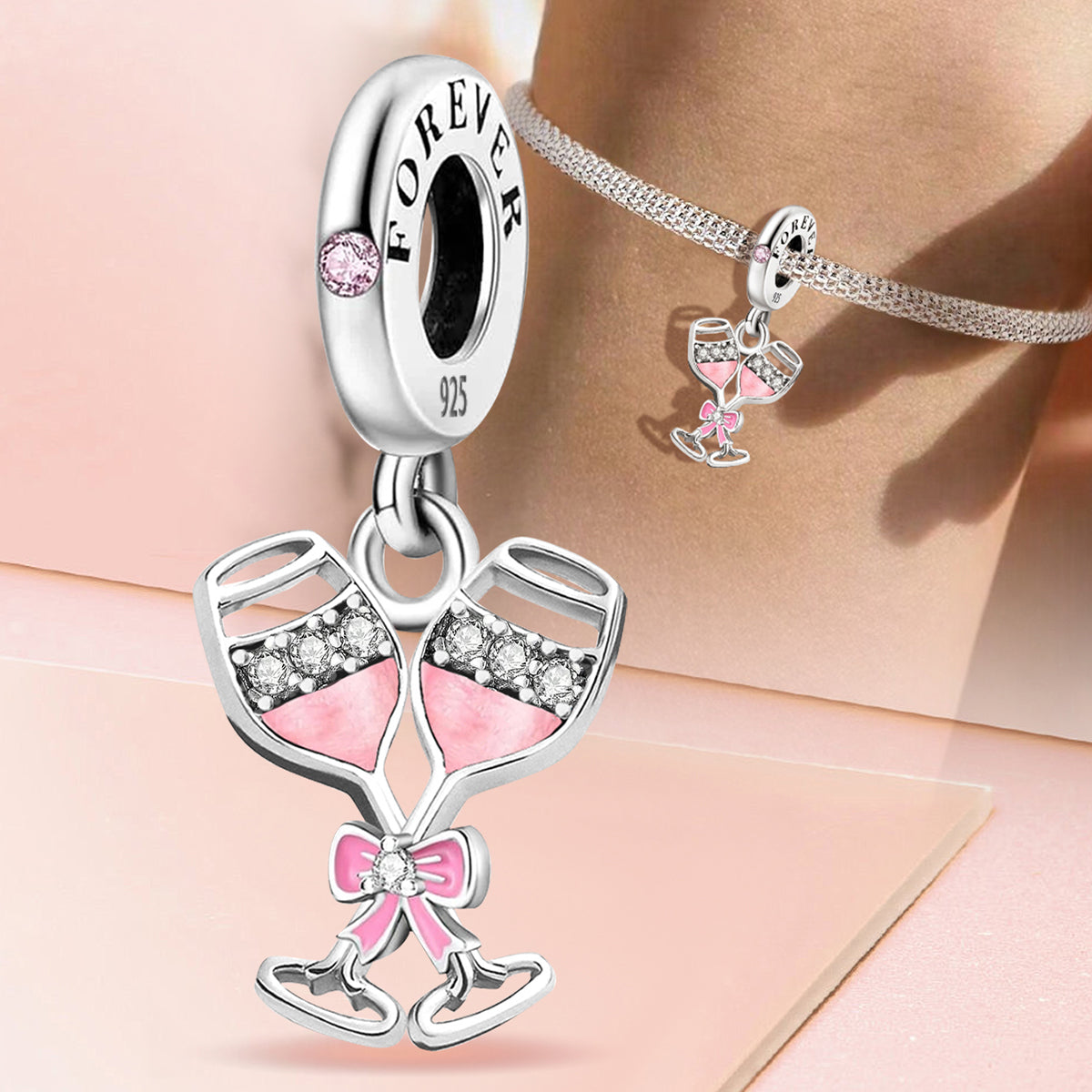 925 Sterling silver bead