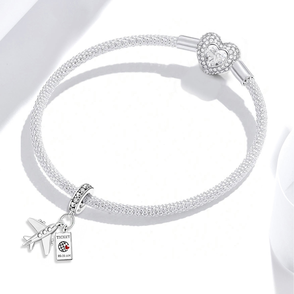 925 Sterling silver charm bead