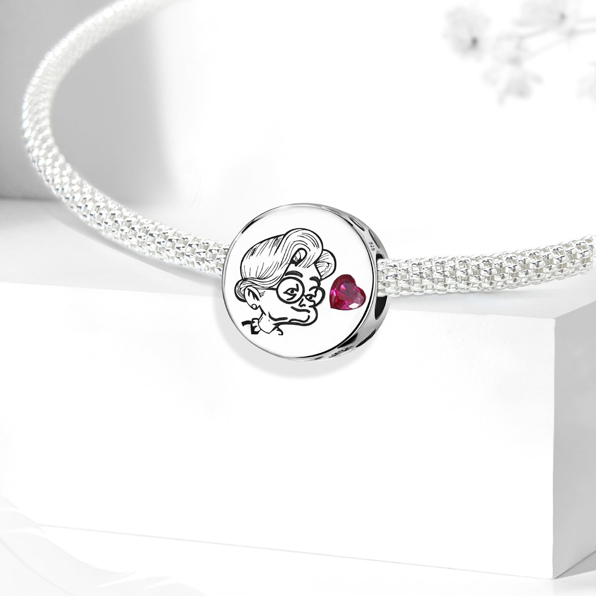 925 Sterling silver charm bead