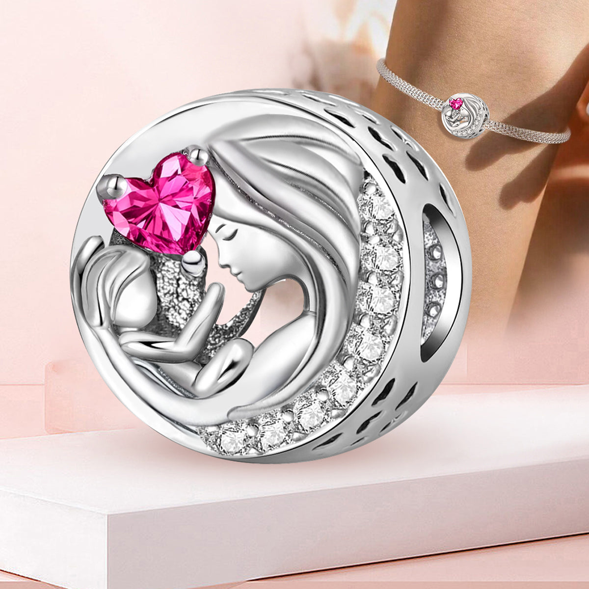 925 Sterling silver round bead