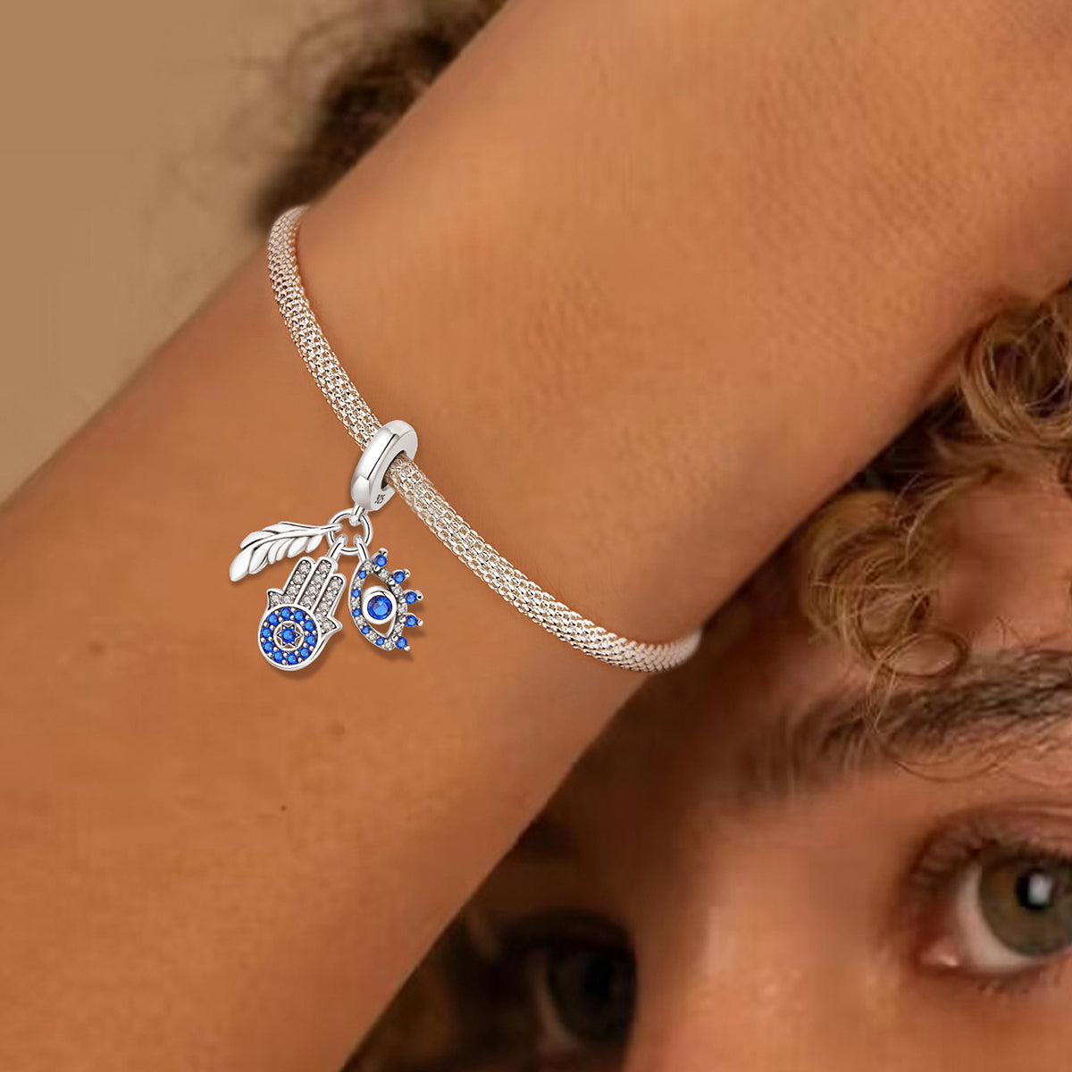 925 Sterling silver charm bead