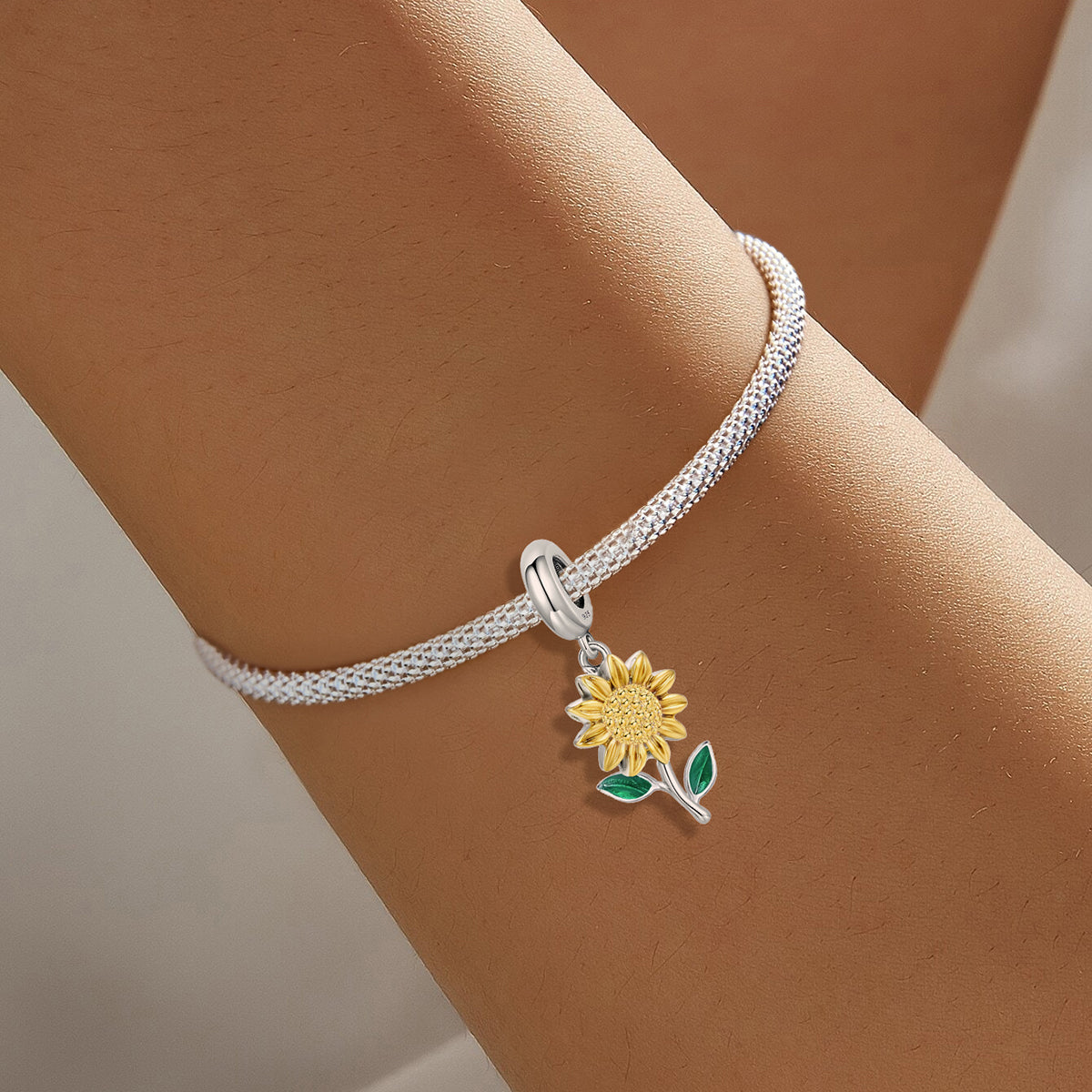 925 Sterling silver charm bead