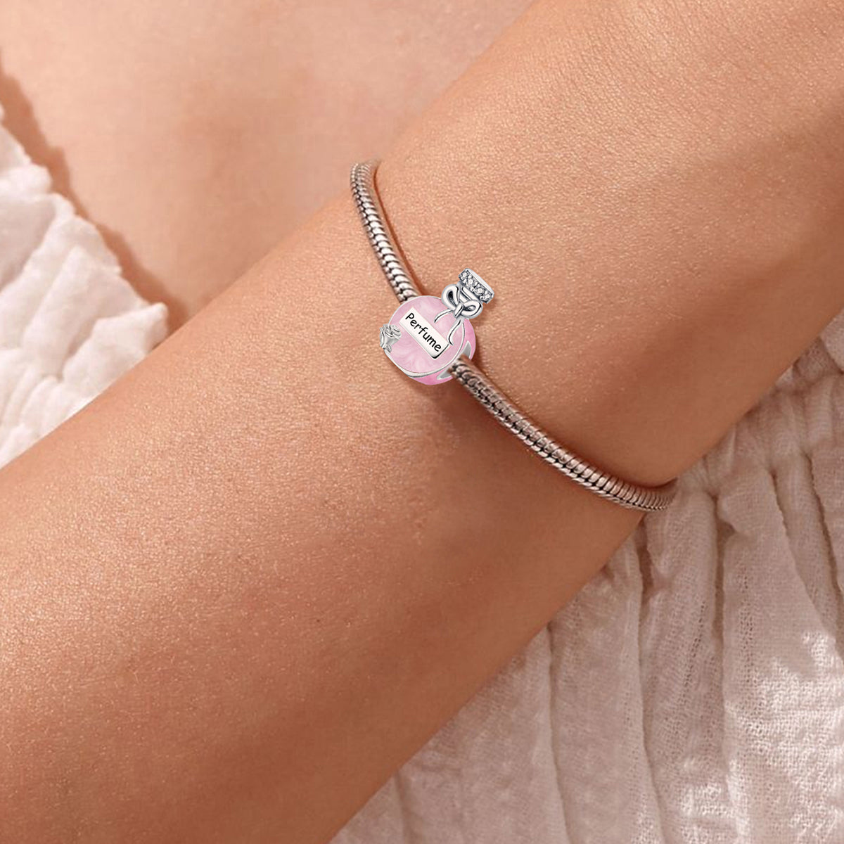 925 Sterling silver charm bead