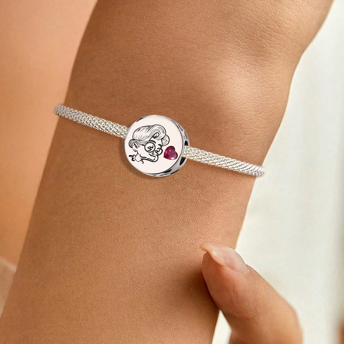 925 Sterling silver charm bead