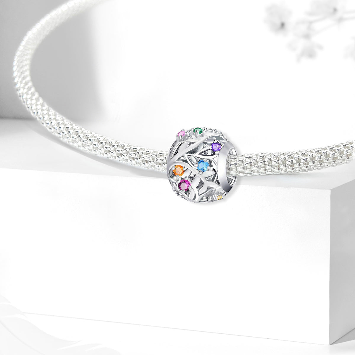 925 Sterling silver charm bead