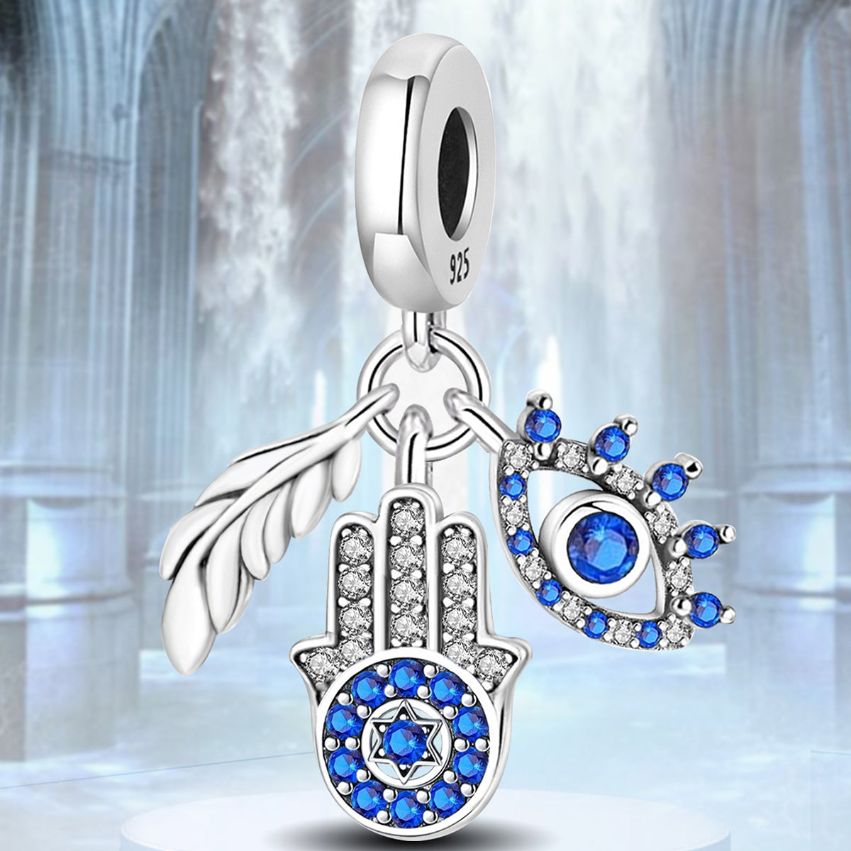 925 Sterling silver charm bead