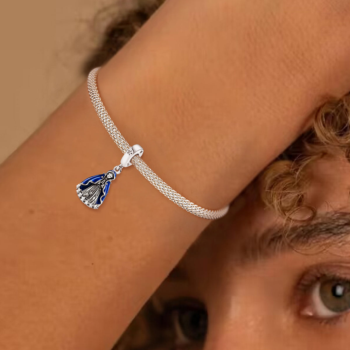 925 Sterling silver charm bead