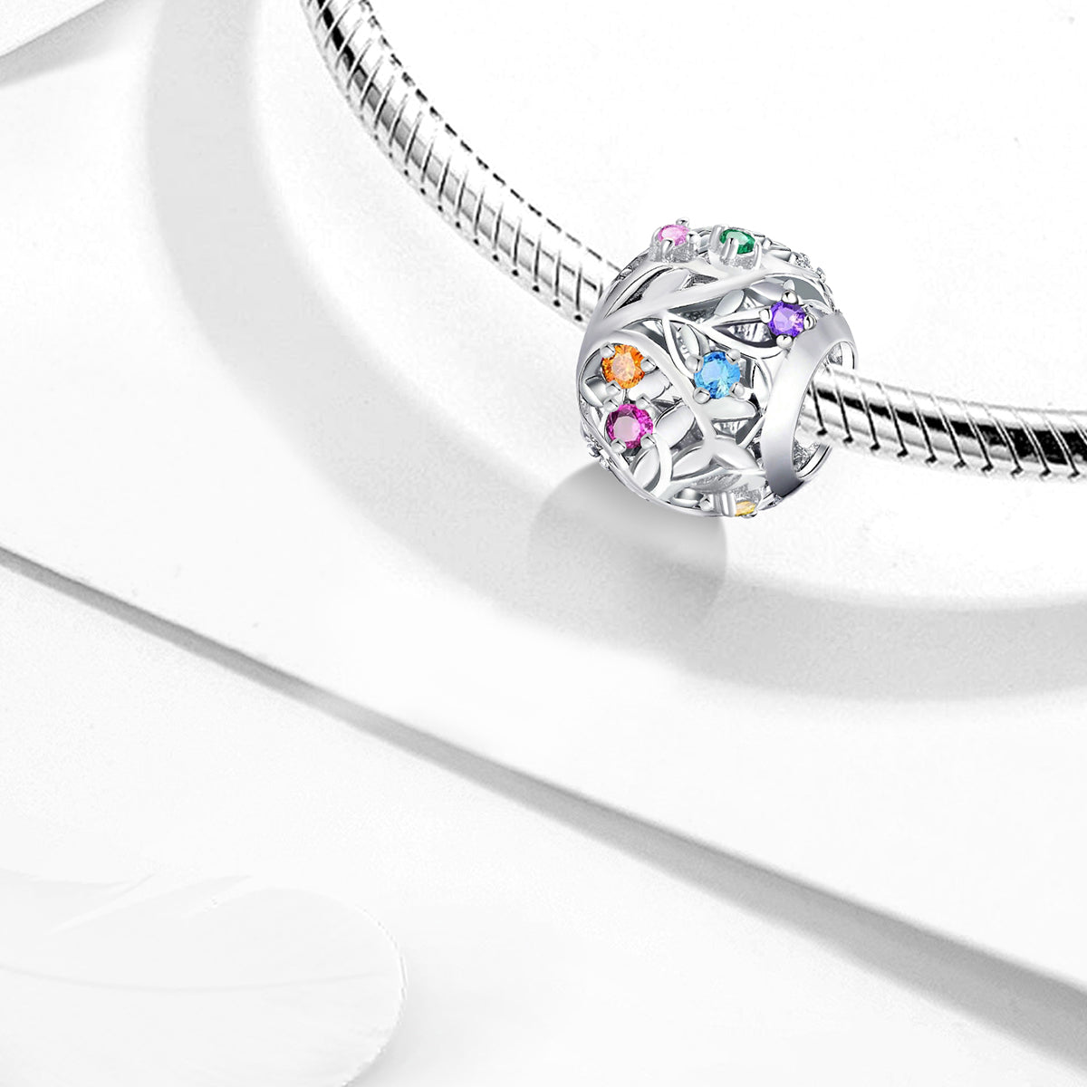 925 Sterling silver charm bead